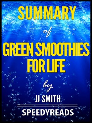 cover image of Summary of Green Smoothies for Life by JJ Smith